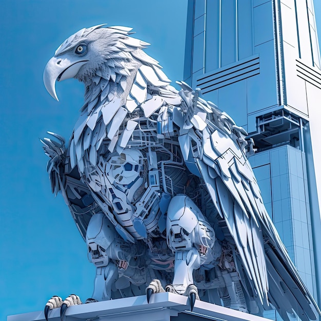 Robot eagle transformer