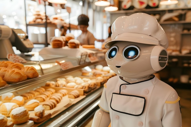 パン屋 の ロボット 食品 サービス