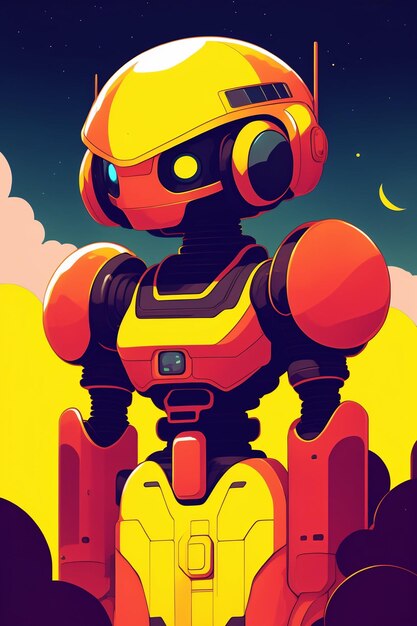 Robot illustration