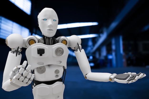 Robot metaverse vr avatar realtà gioco realtà virtuale di persone blockchain investimenti in tecnologia, stile di vita aziendale realtà virtuale vr mondo connessione cyber avatar metaverse persone 2022 render 3d