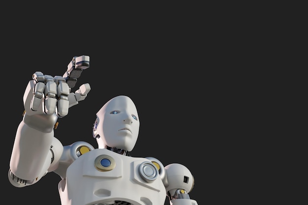 Robot metaverse VR avatar reality game virtual reality van mensen blockchain-technologie