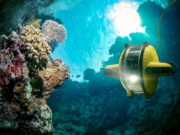 robot submarine underwater