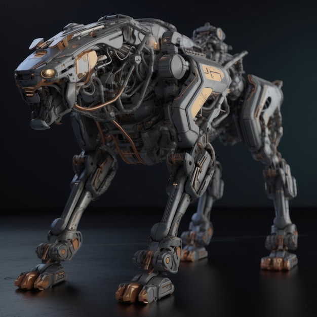 Photo robotic animal