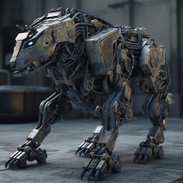 Photo robotic animal