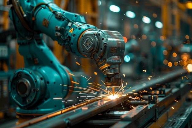 Роботизированная рука, работающая на машинах