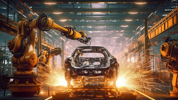 robotic_arms_welding_parts_on_car_body_on_automated_prod