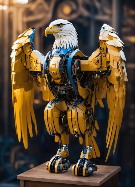 Photo robotic eagle