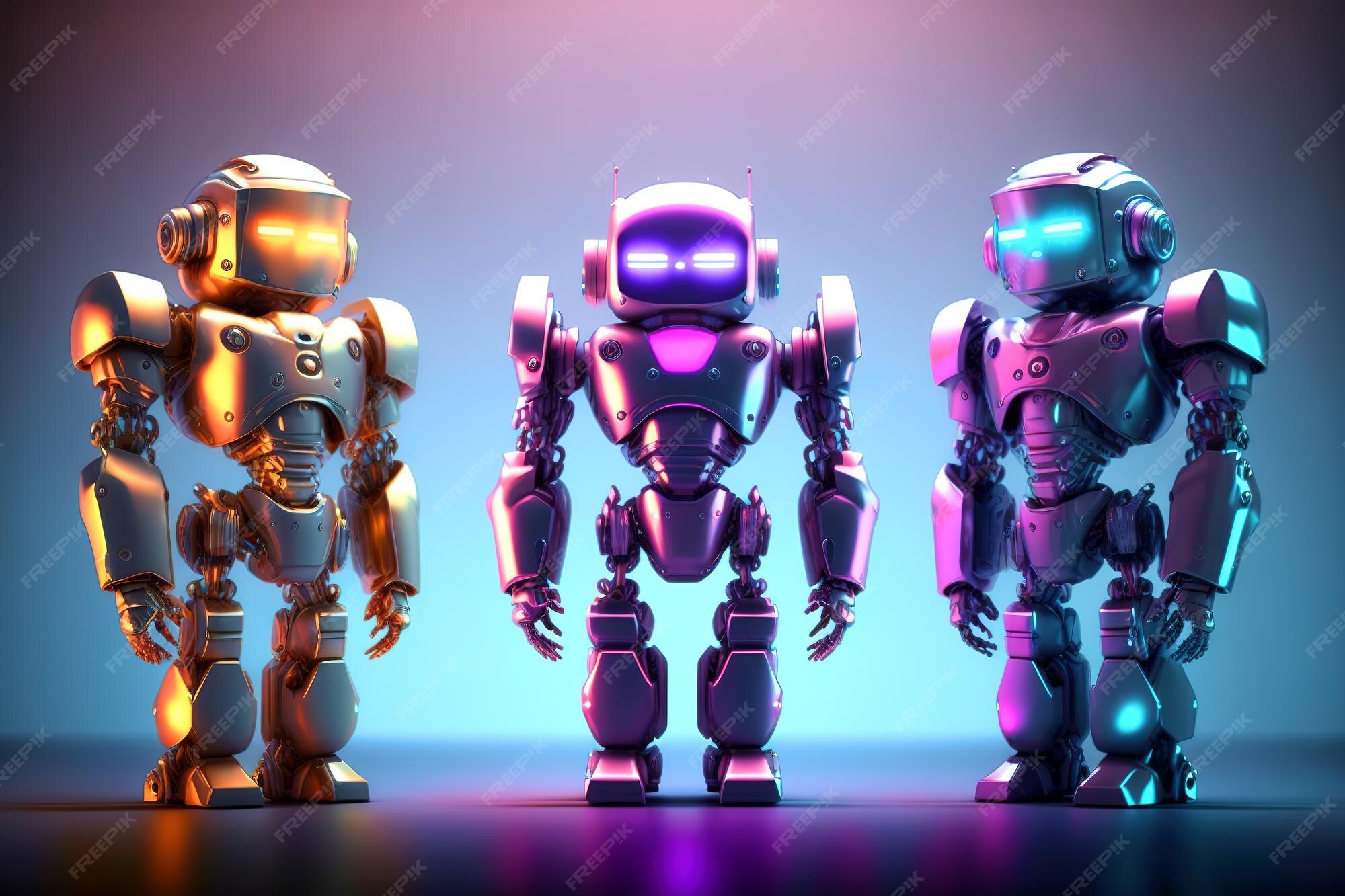 Premium Ai Image Robotic Group Discussion Powered By Ai Technology Premium Ai Image Robotic Group Discussion Powered By Ai Technology