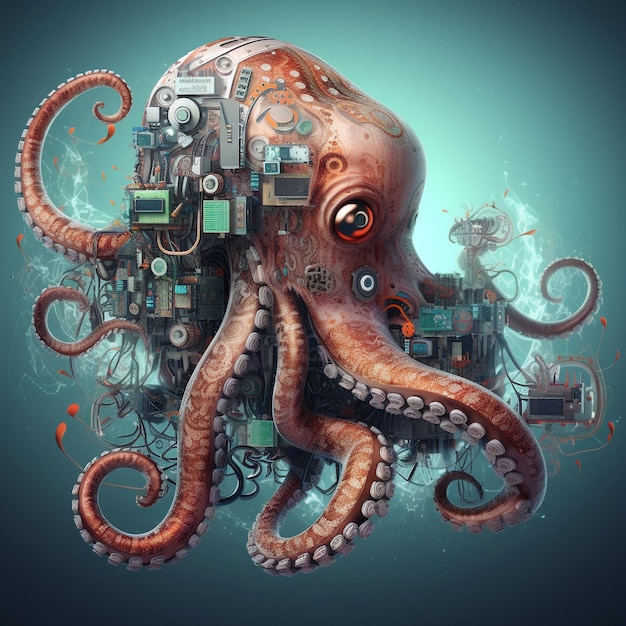 a robotic octopus