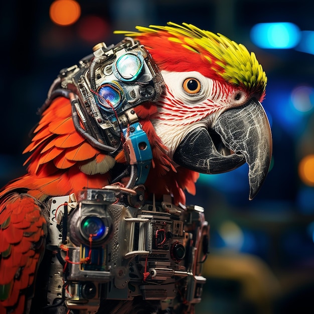 Robotic Parrot 20