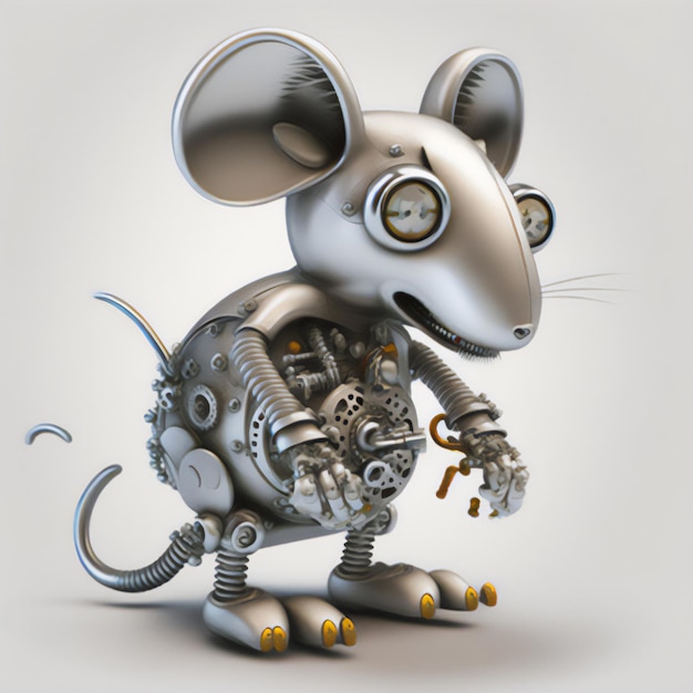 Photo a robotic rodent