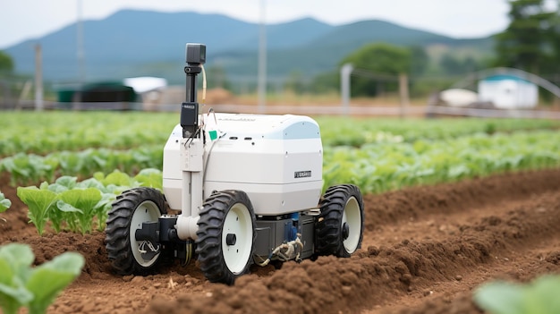 Robotic technology optimizing agricultural field operations for increased productivity