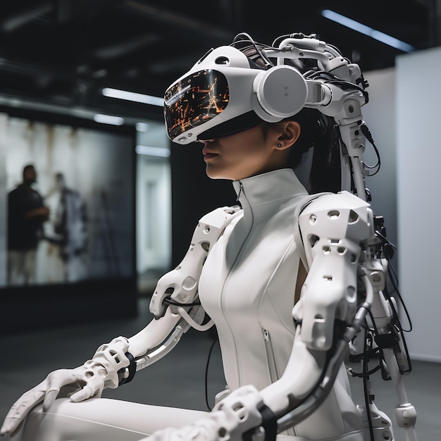Robots in Futuristic Realms