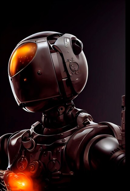 Robots Soldaat Robot hyperrealistisch Conceptueel project 2025 Futuristische interpretatie
