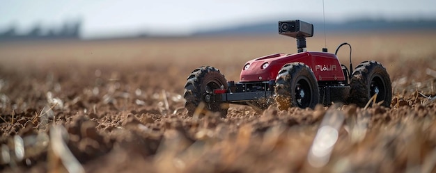 Foto robotsystemen voor het nauwkeurig zaaien van gewassen