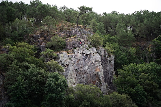 Rock climbing
