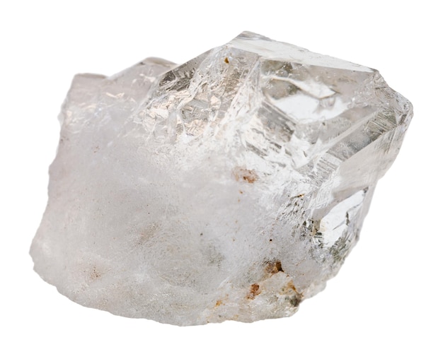 Rock crystal mineral