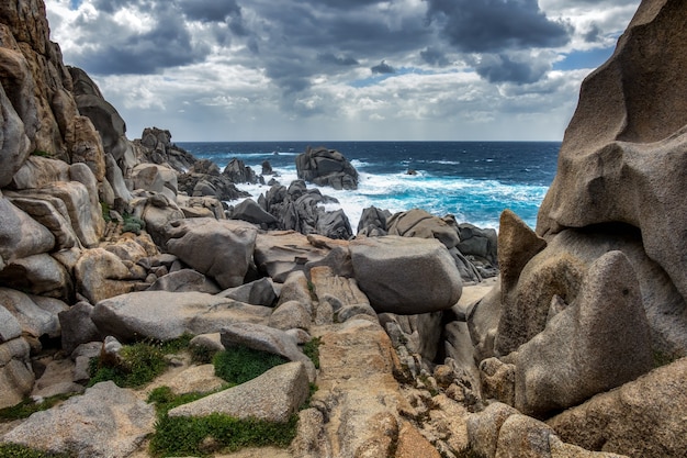 Rock Formation at Capo Testa Sardinia
