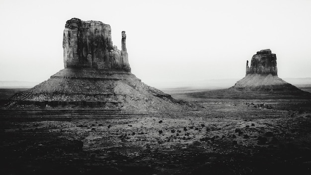 Photo rock formations against clear sky