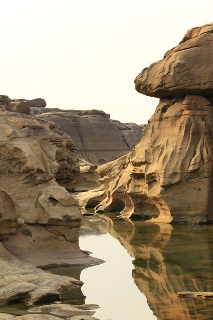 Photo rock formations against sky