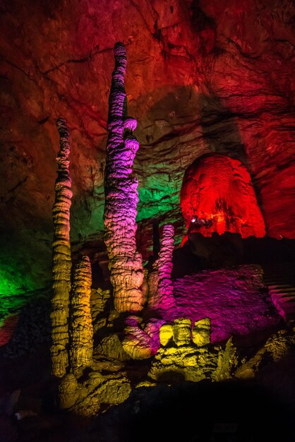 Foto formazioni rocciose nelle costruzioni