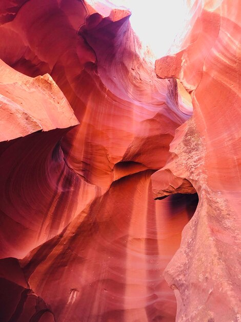 Rock formations in a canyon