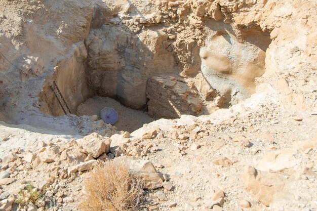 Foto formazioni rocciose nel deserto