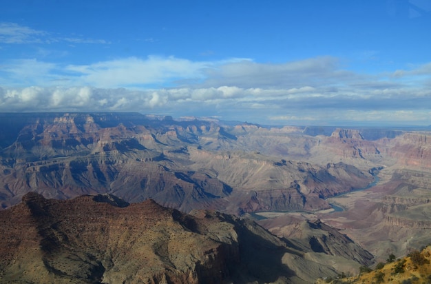 Formazioni rocciose trovate nel grand canyon