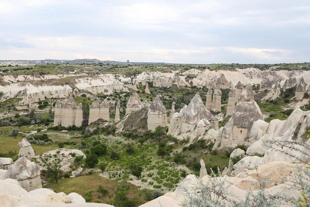 Rock Formations in Love Valley Cappadocia