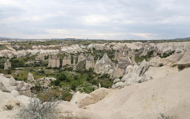 Rock Formations in Love Valley Cappadocia