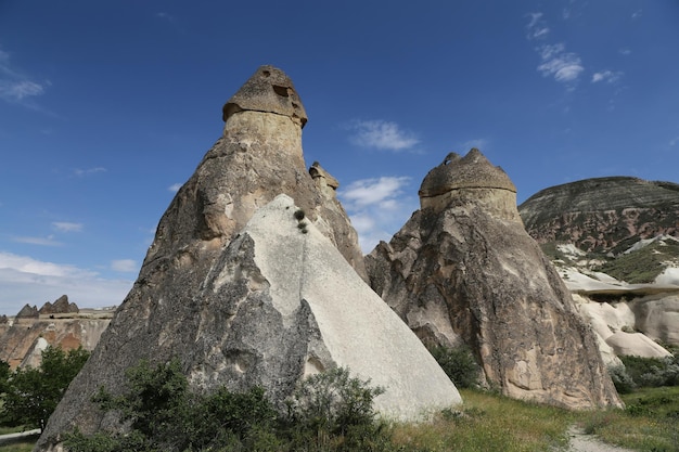 Rock Formations in Pasabag Monks Valley Cappadocia