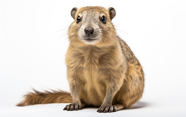 Rock Hyrax Cliff Dwellers Isolated on a Transparent Background PNG