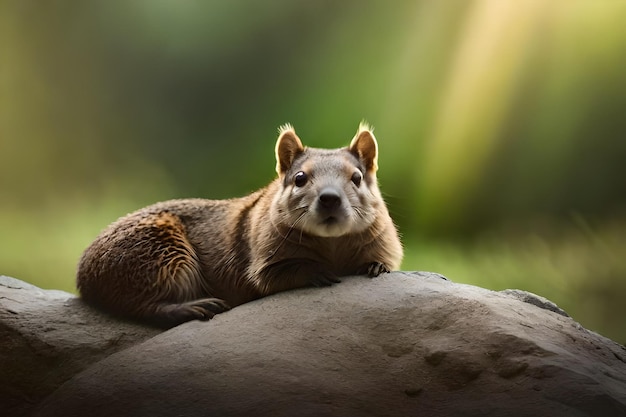 Rock Hyrax현실적인