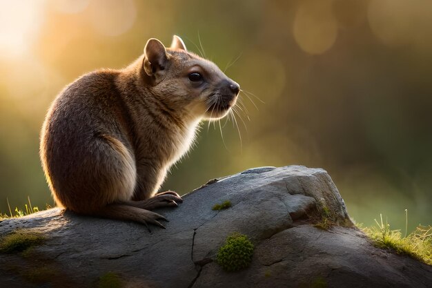 Photo rock hyraxrealistic