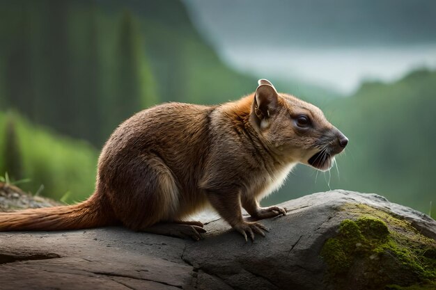 Photo rock hyraxrealistic