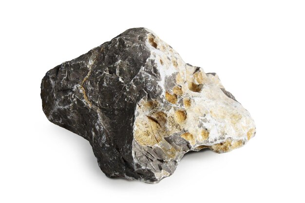 Rock Isolated On White Background