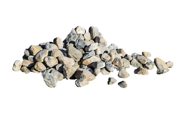 Photo rock isolated on white background