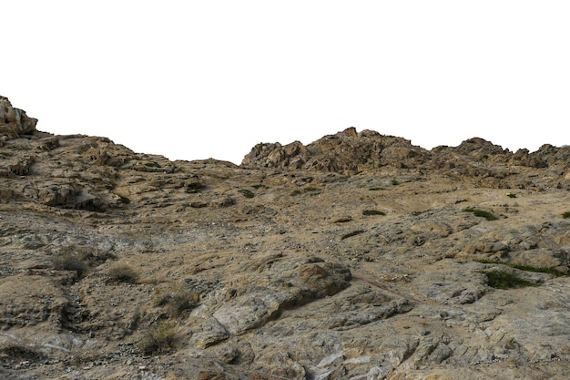 白い背景に隔離された岩 xDx9xA