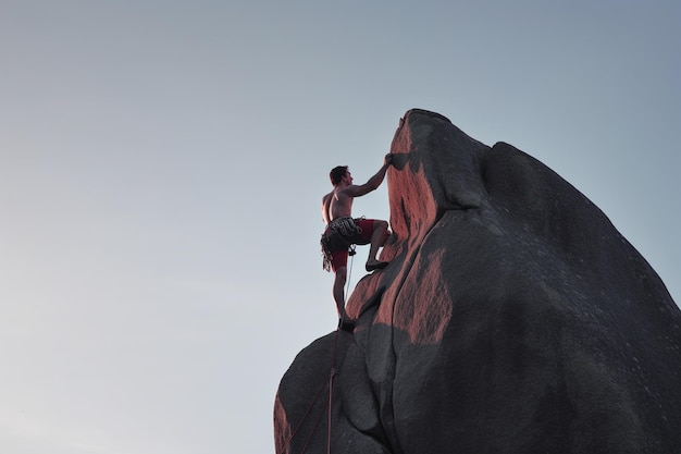 Rock Revelation Inzichten uit de Climb Climbing foto