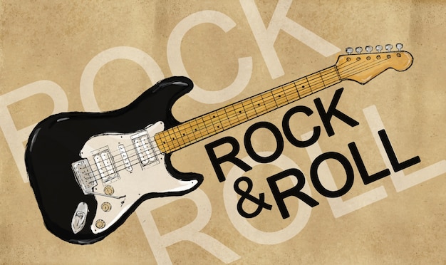 Rock & Roll Electric Guitar