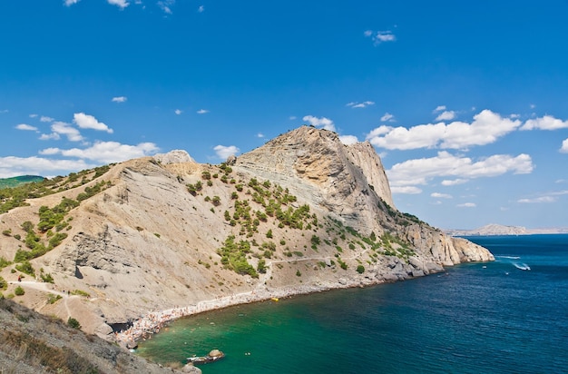 Rock and sea noviy svet crimea