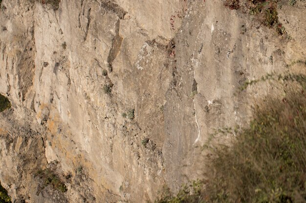 rock structure in the Canyon on a sunny day