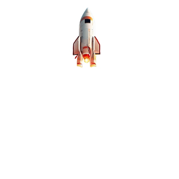 Photo rocket on the bottom