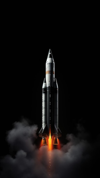 A rocket going to space Wallpaper