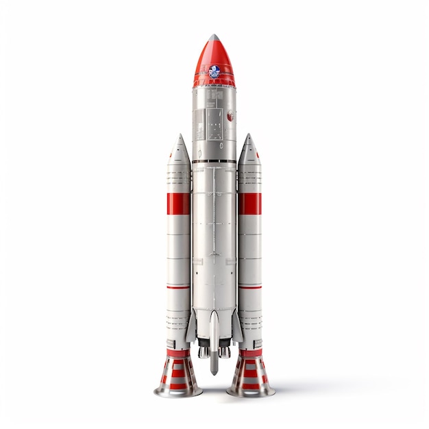 Ракета с надписью "НАСА"