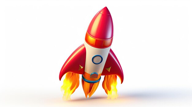 a rocket with the word o'o'on it