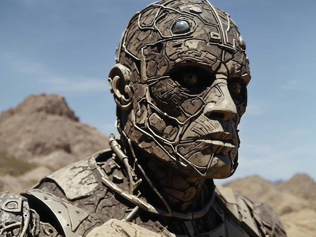 a rocklike humanoid