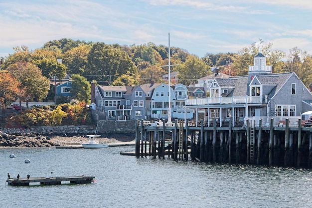 Foto rockport in de verenigde staten.