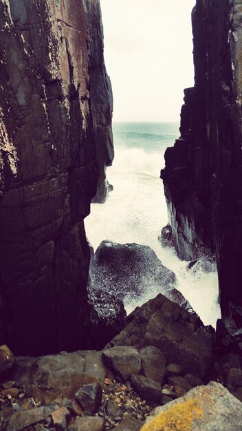 Foto rocce sul mare