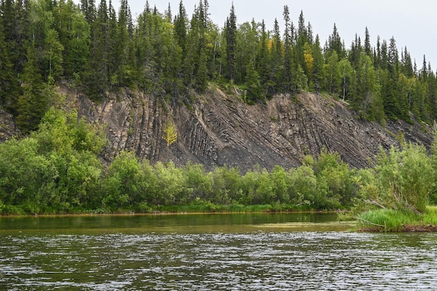 Rocks on the Lemva River